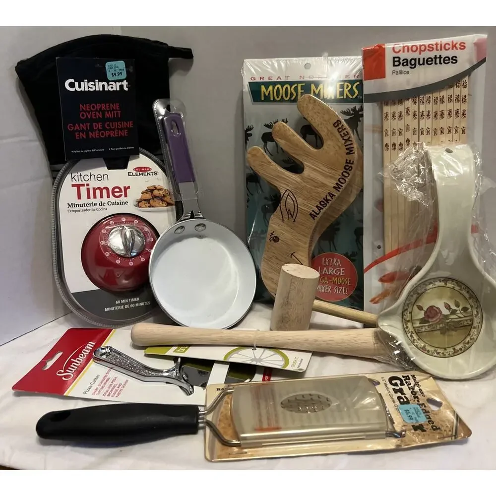 Lot of 10 Kitchen Utensil Gadgets All New But One Item